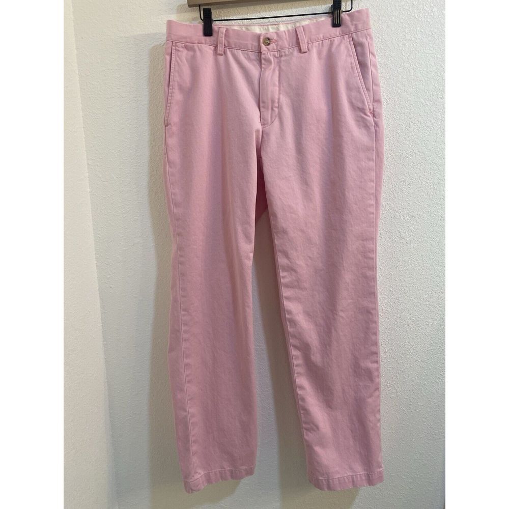 Polo Ralph Lauren Men's Pink‎ Pants 32/32 Cotton Casual Classic Fit